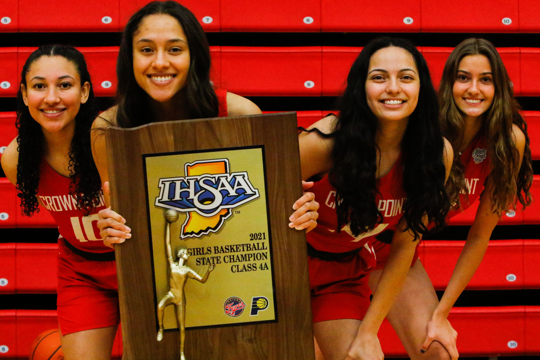 CP girls basketball post-championship pomp and circumstance
